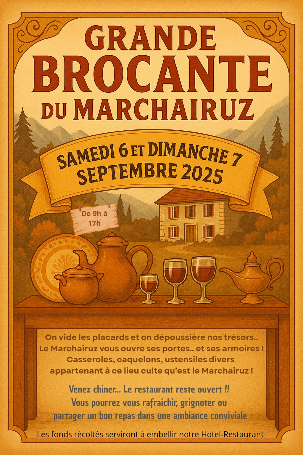 Grande Brocante du Marchairuz