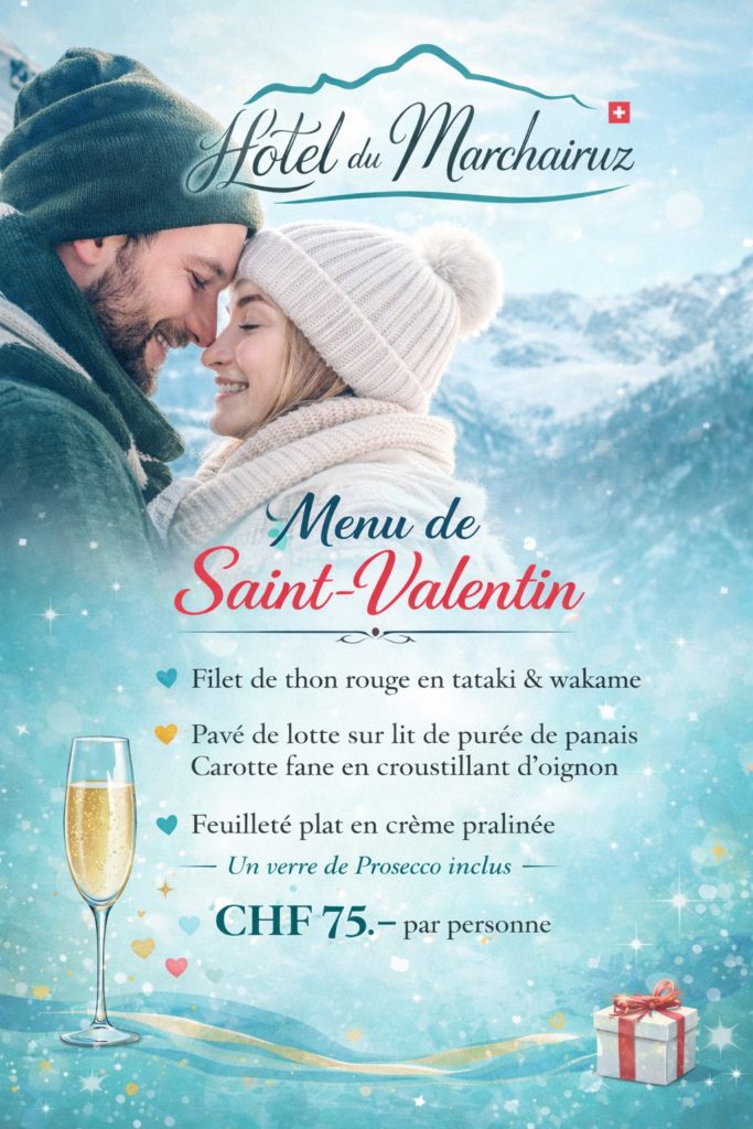 Menu Saint-Valentin