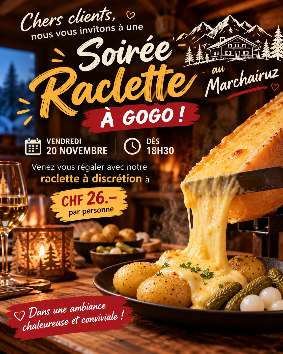 Soirée raclette